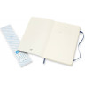Блокнот MOLESKINE Classic Soft Large, пунктир, синий сапфир QP619B20